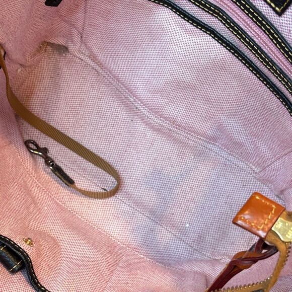 Dooney & Bourke Purse Handbag Pocketbook Pebbled Leather Charleston Tote Bag - Picture 14 of 16